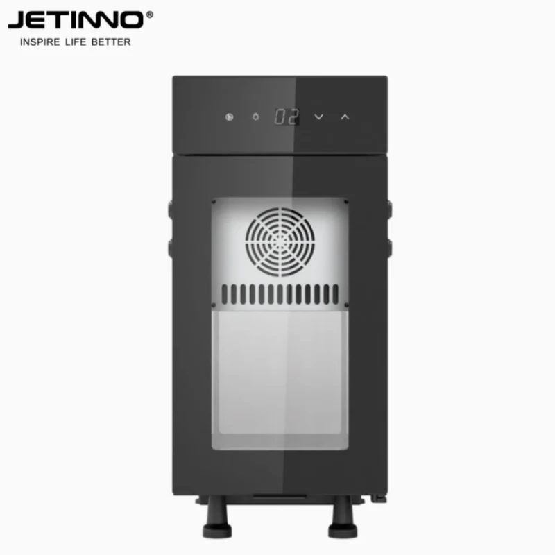 Jetinno JL33A Coffee Machine with BR9CN Professional Fresh Milk Fridge Set