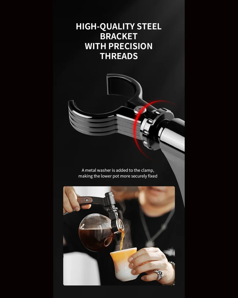 Twilight Syphon Coffee Maker – 1–3 Cups by MHW-3BOMBER