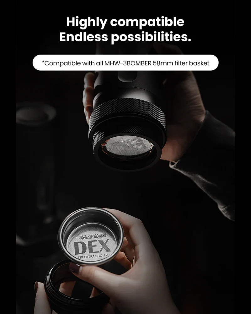 X-Press58 Portable Espresso Machine by MHW-3BOMBER