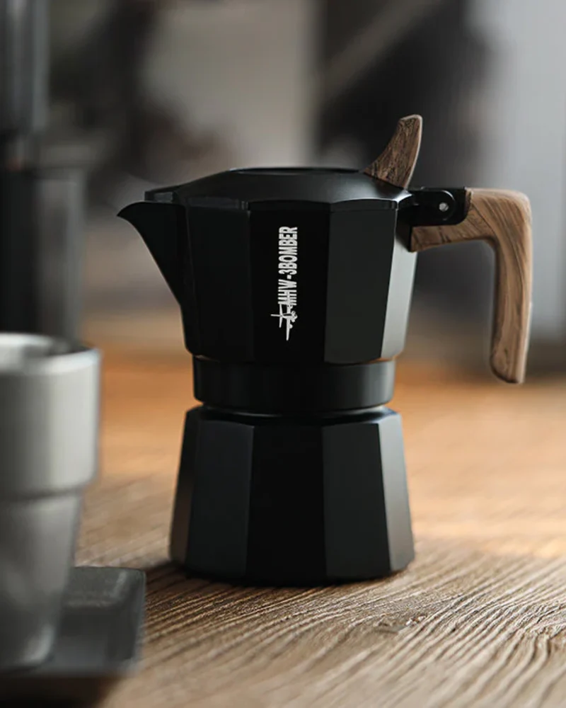 Double Valve Moka Pot – 100ml by MHW-3BOMBER