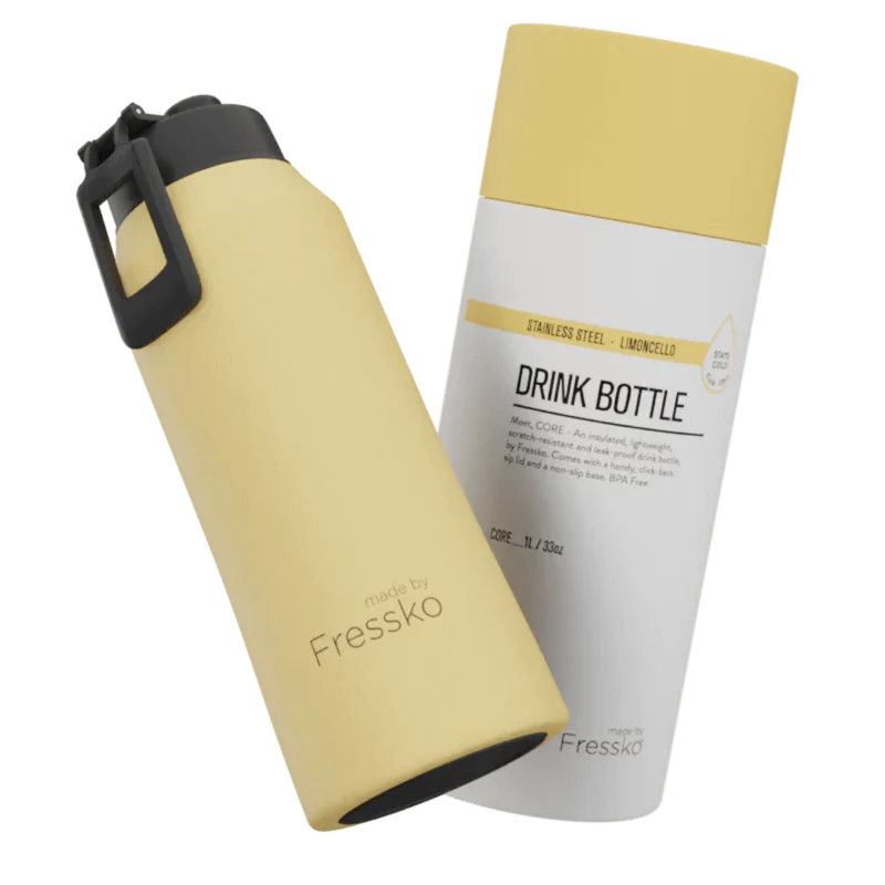 Fressko Core Bottle – 1L / 34oz – Stainless Steel