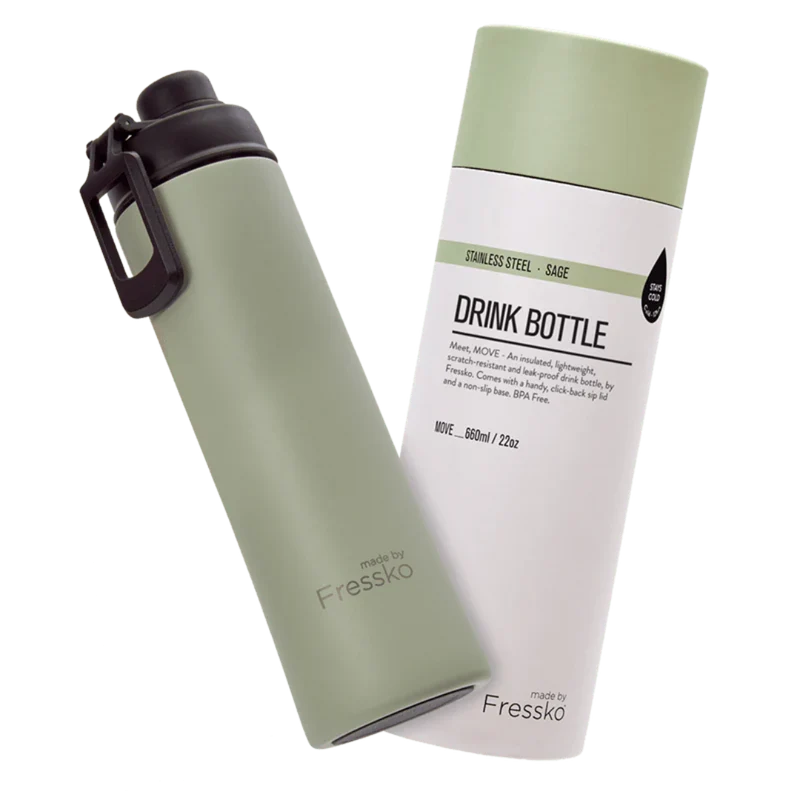 Fressko MOVE Bottle – 660ml / 22oz – Stainless Steel