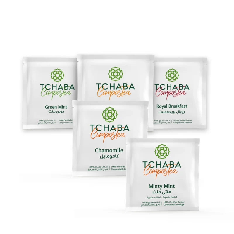 Compos Pyramid Tea Collection – 100 Tea Bags