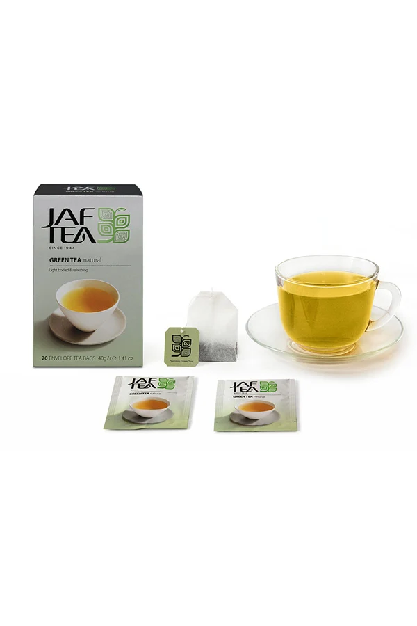 JAF Tea Green Tea – 100 Tea Sachets