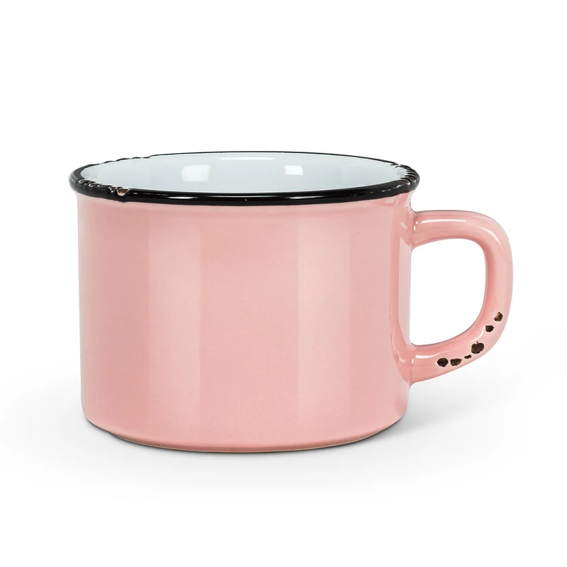 Tasse à cappuccino émaillée