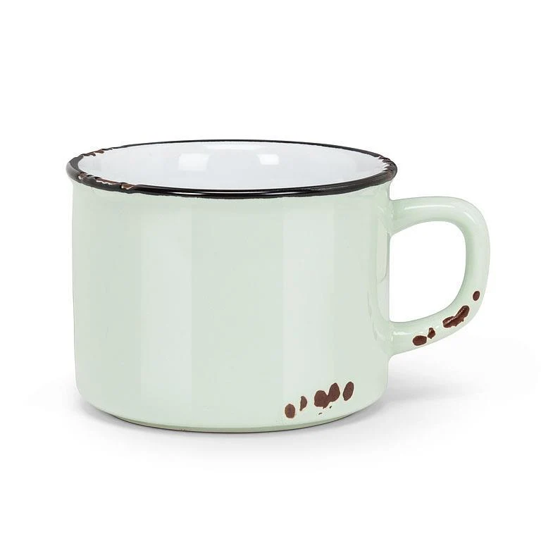 Tasse à cappuccino émaillée