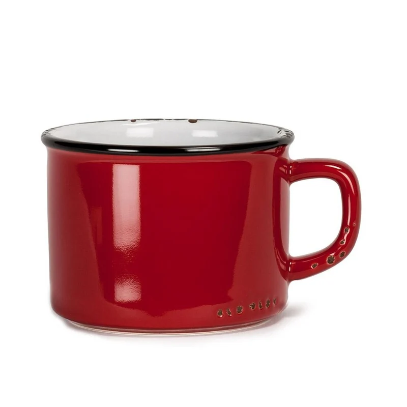 Tasse à cappuccino émaillée