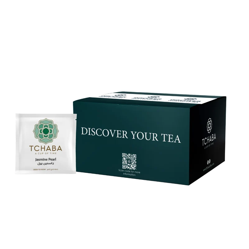 Tchaba Jasmine Pearl - 100g Loose Leaf / 100 Bio Sachets