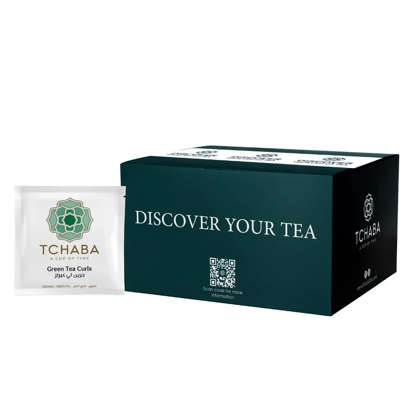 Green Tea Curls – 100 Bio Sachets / 100g Loose Leaf