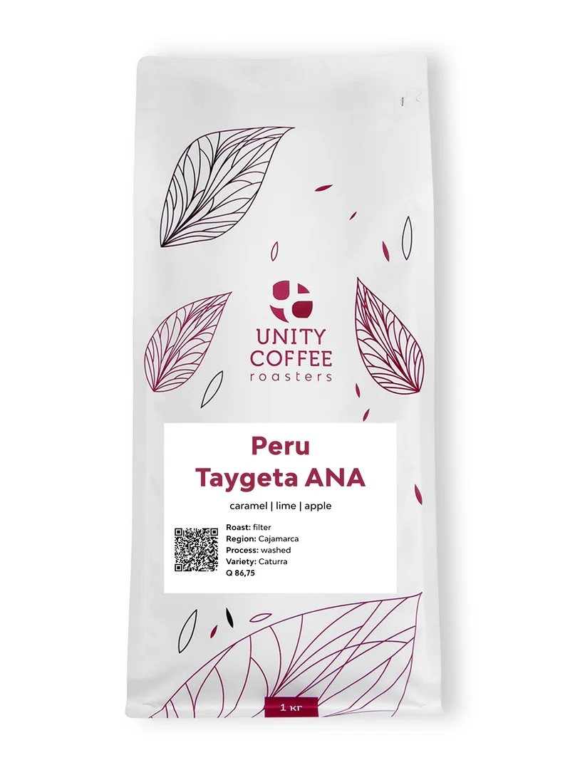 Whole bean, Filter, Peru Taygeta Ana, Unity Coffee