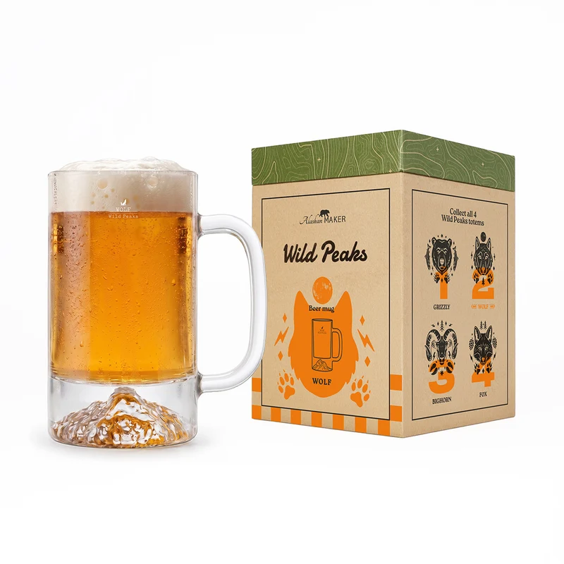 Chope à Bière WILD PEAKS - Alaskan Maker