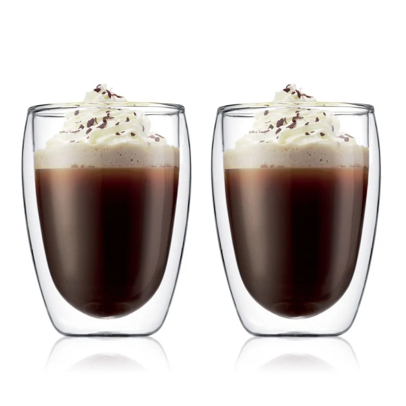 Tasses à café au lait Bodum Pavina