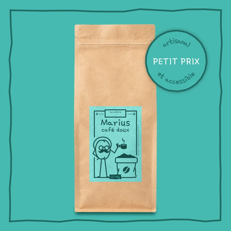 Café en Grain Blend "Marius" - Café Bonnac | 100% Arabica
