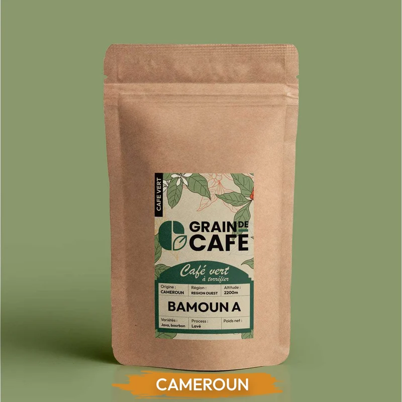Café Vert Cameroun Bamoun A - 1 Kg | 100% Arabica