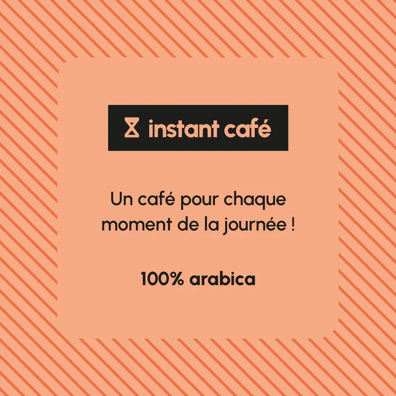 Café en Grain Blend Instant Café 16H20 | 100% Arabica
