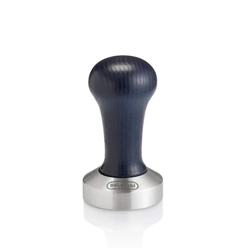 Tamper Bois Bleu et Base Inox 51 mm | DELONGHI