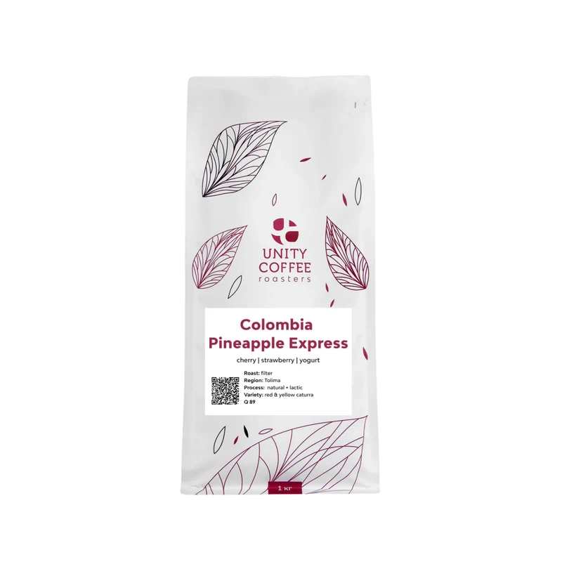 Whole bean, Colombia, Pineapple Express, Unity Coffee