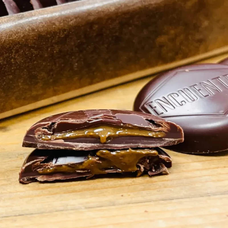 Palets fourrés Pistache BIO - 70% cacao - 110 Gr | Encuentro