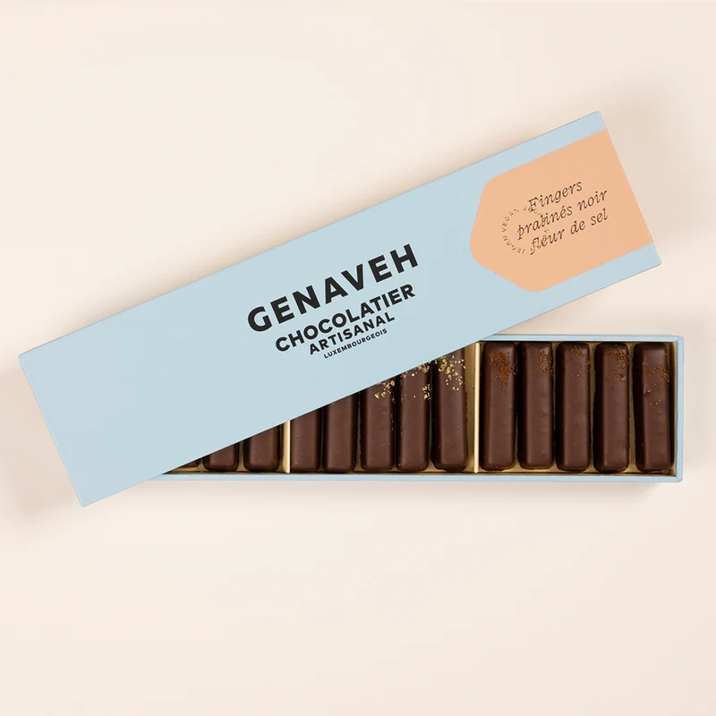 Coffret, Pralinés fingers, Genaveh