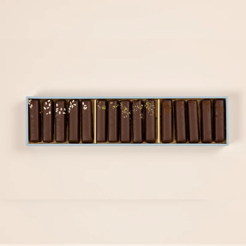 Coffret, Pralinés fingers, Genaveh