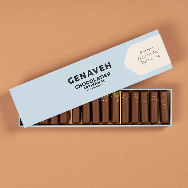 Coffret, Pralinés fingers, Genaveh