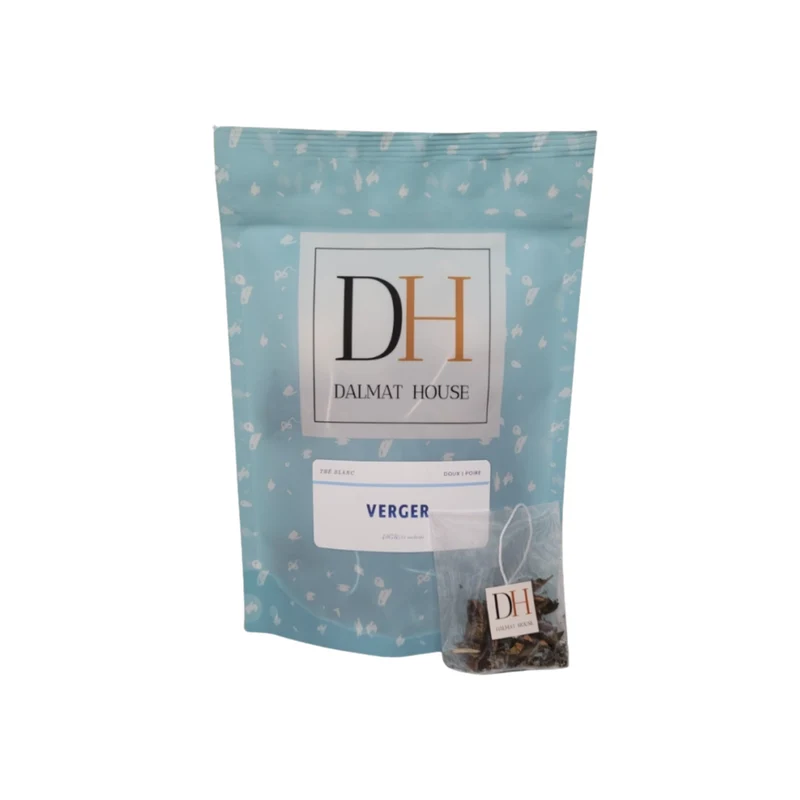 Tea, white tea, China Verger, Dalmat House (15 bags)