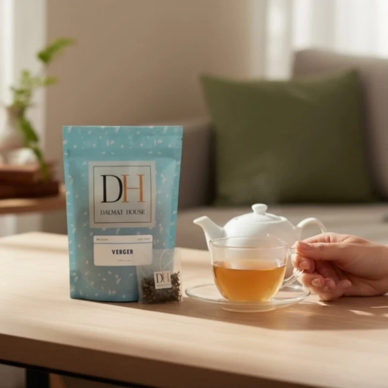 Tea, white tea, China Verger, Dalmat House (15 bags)