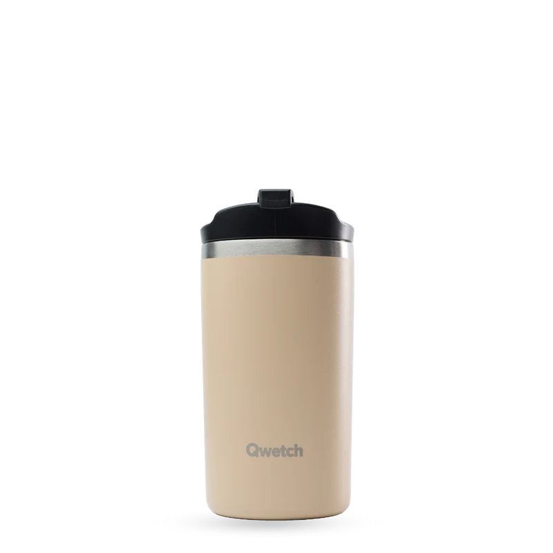 Travel mug isotherme - matt - lin - 350ml - Qwetch