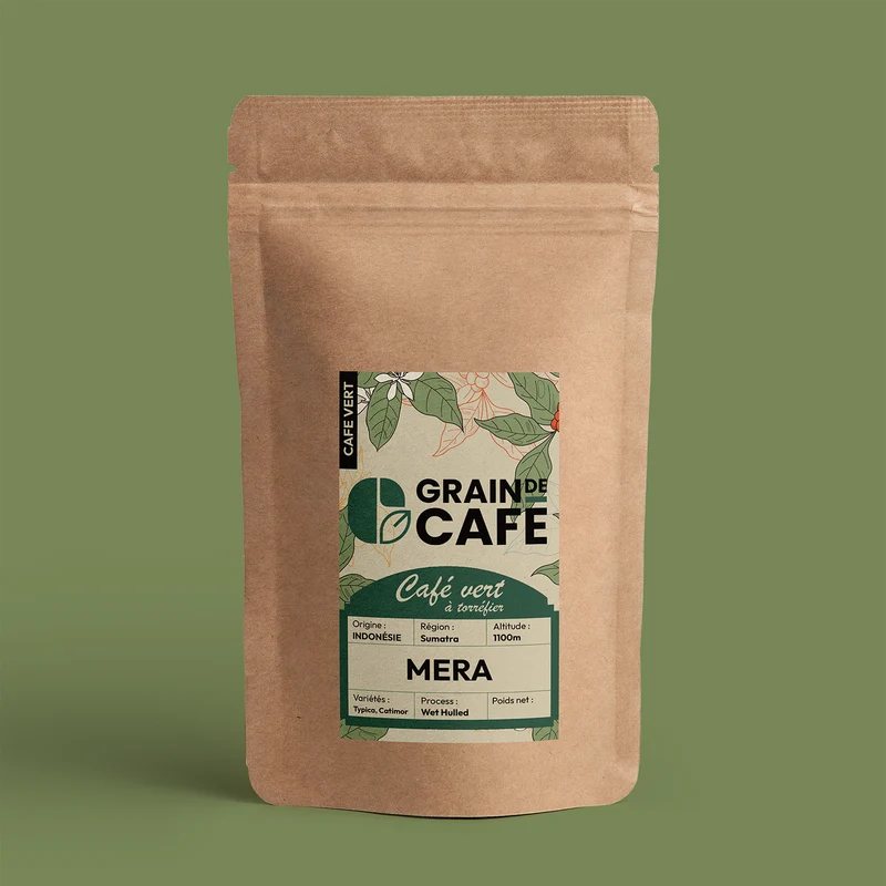Café Vert Indonésie Gayo Mera - 1 Kg | 100% Arabica