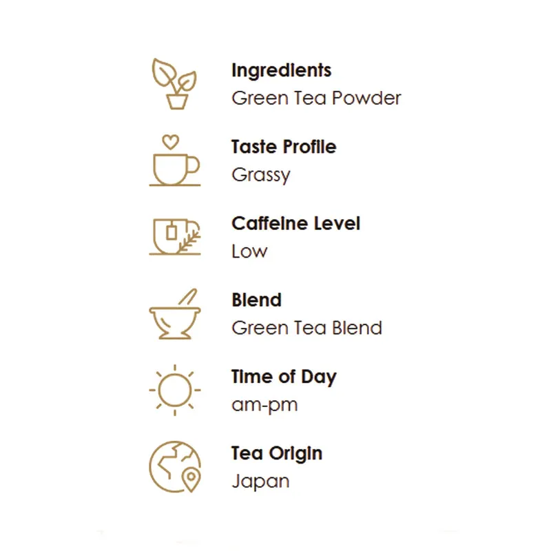 Organic Matcha Cermoniale Tea 100g - by Tchaba
