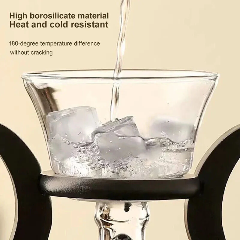 GLASS POT WITH SHELF - Tea Maker