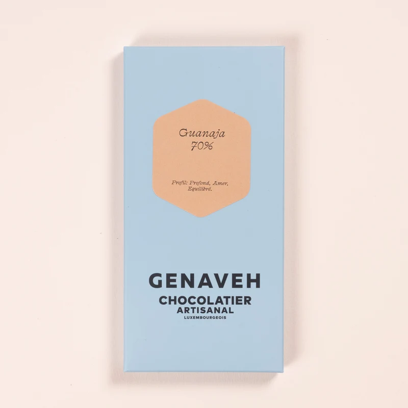 Tablet, 70% Guanaja Dark chocolate, Genaveh