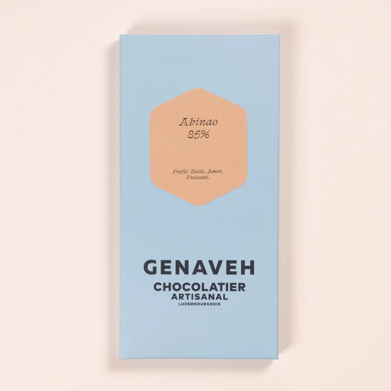 Tablet, 85% Abinao Dark chocolate bar, Genaveh