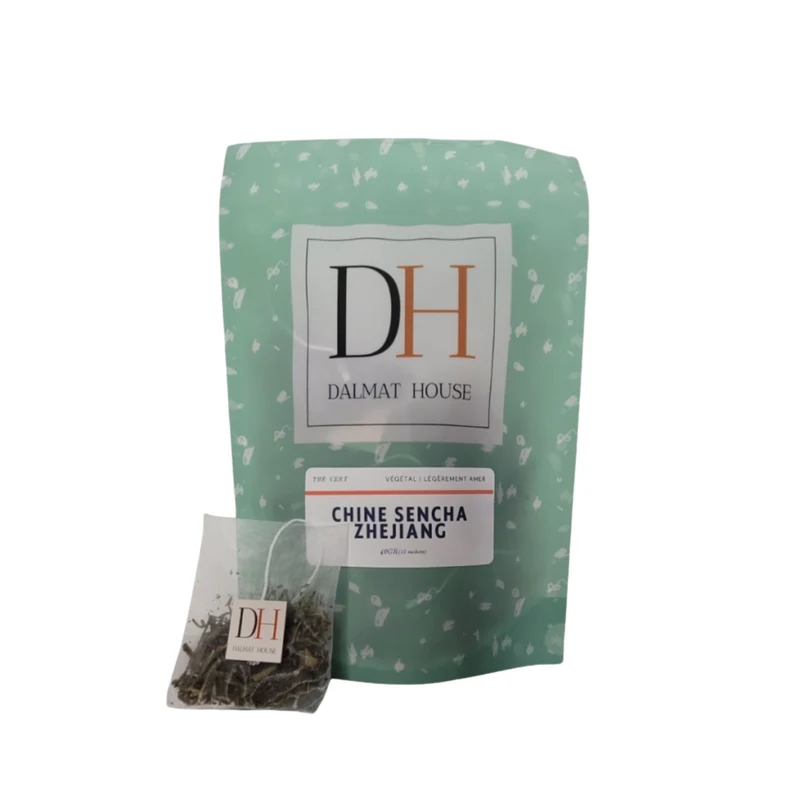 Tea, green tea, Chinese Sencha Zhejiang, Dalmat House (15 bags)