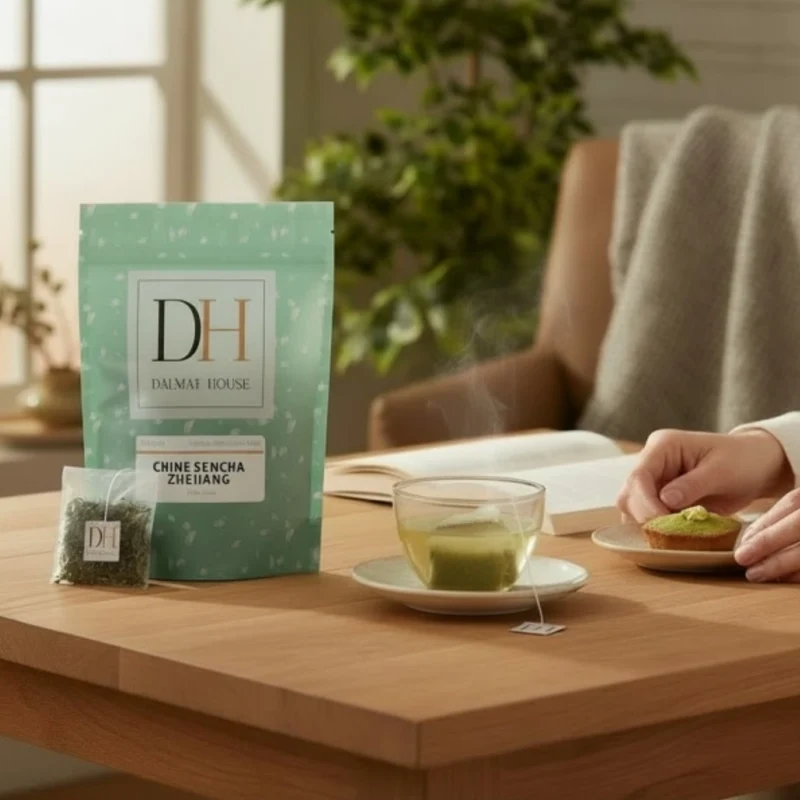 Tea, green tea, Chinese Sencha Zhejiang, Dalmat House (15 bags)