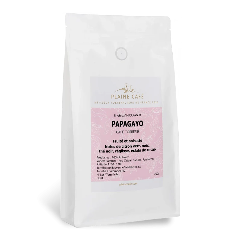 Whole bean, Nicaragua Papagayo Coffee, Plaine Café