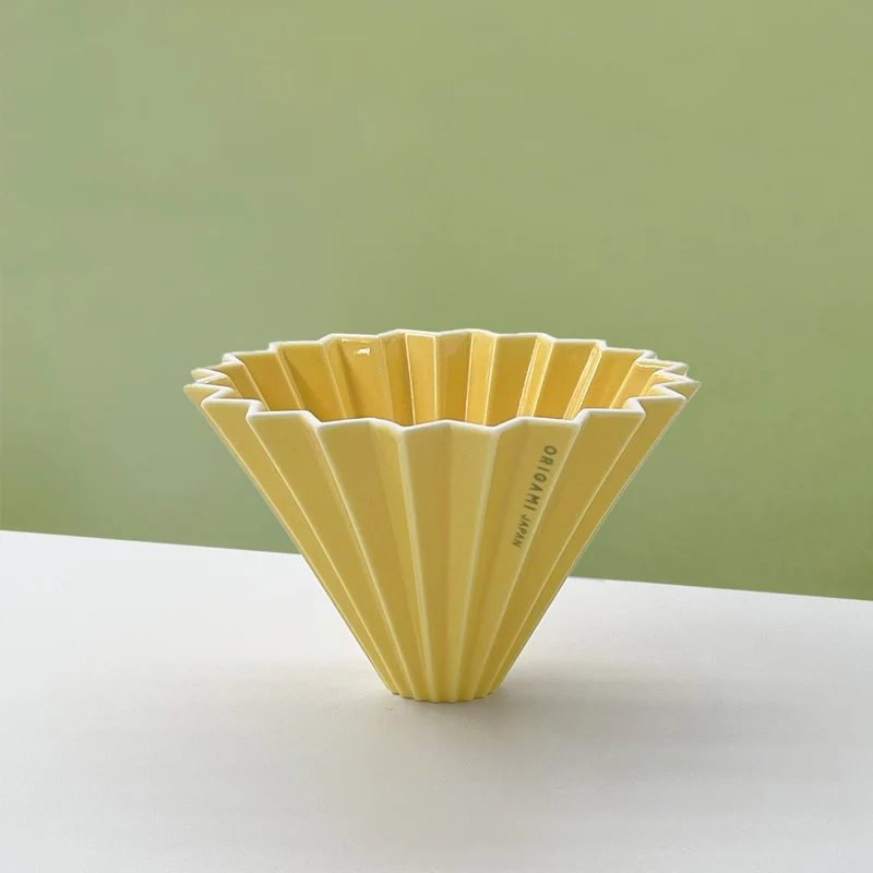 Dripper Origami Jaune - M
