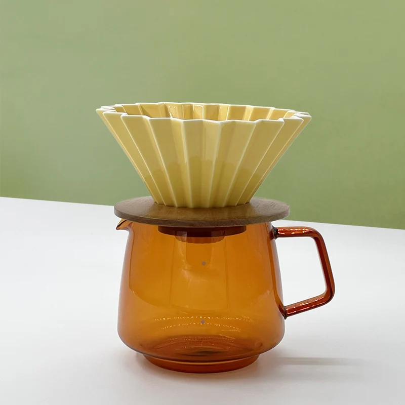 Dripper Origami Jaune - M