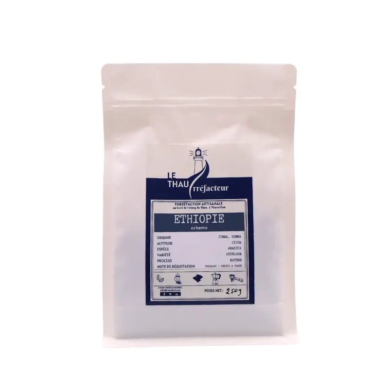 Whole bean, echemo, Ethiopia, THAU/rréfacteur