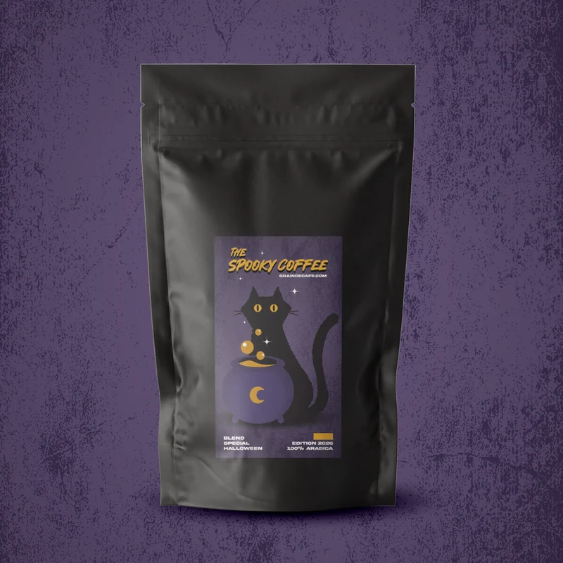 Café Moulu Blend SPOOKY Coffee Halloween - Café Bonnac | 100% Arabica