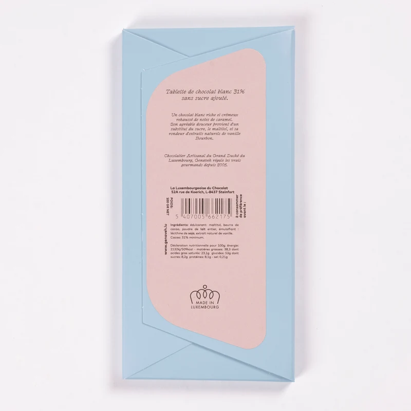 Tablet, Sugar-Free Tablet - White chocolate, Genaveh