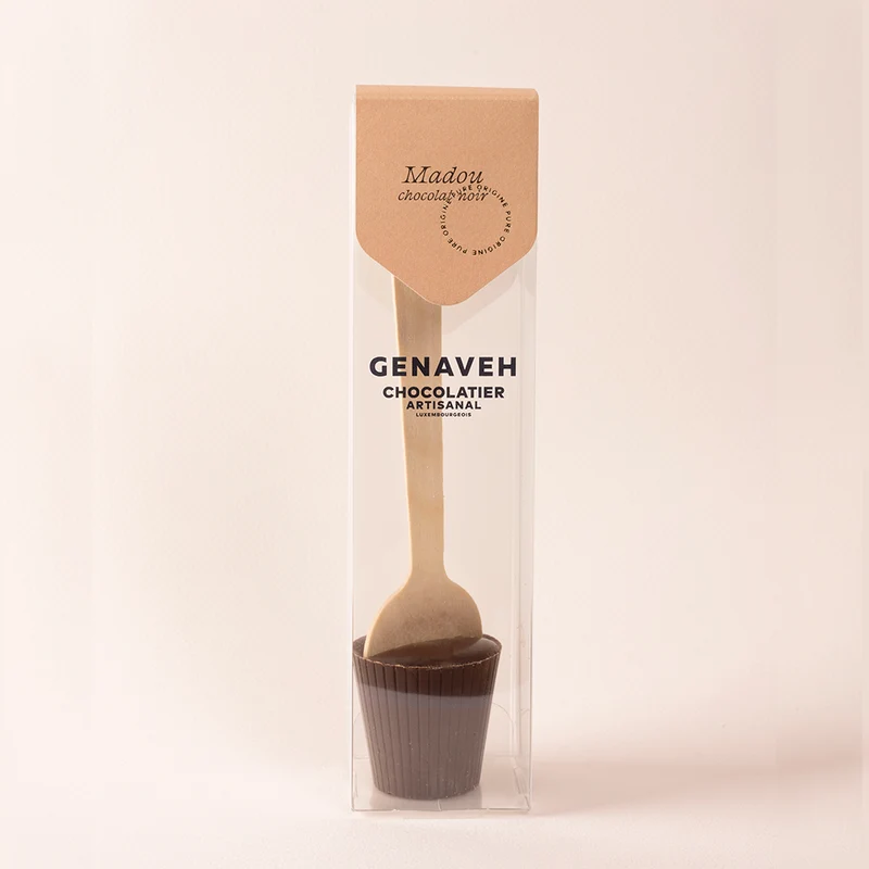 Hot chocolate, Dark Chocolate Caraïbe 66% Spoon, Genaveh