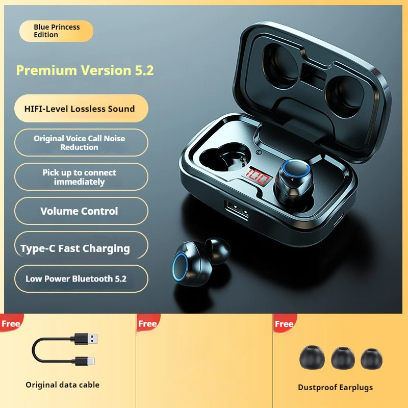 Écouteurs Bluetooth Sans Fil – Son Premium, Faible Latence & 8h d’Autonomie