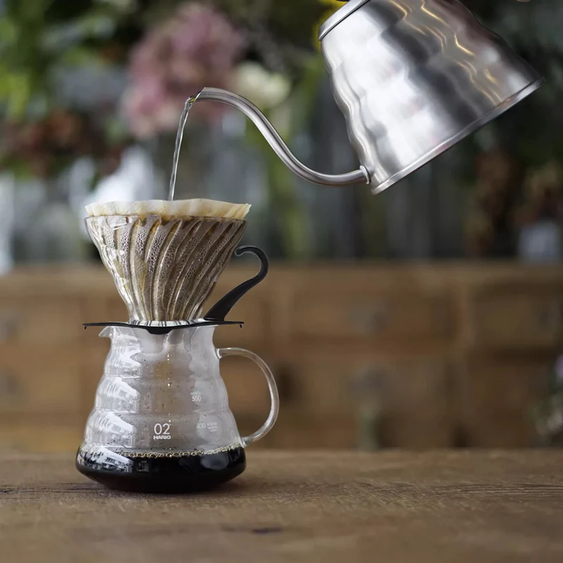 HARIO V60 Dripper Verre (1 à 4 tasses)