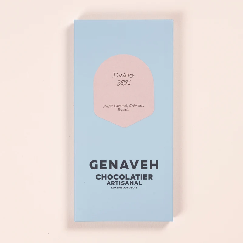 Tablet, 32% White Dulcey chocolate, Genaveh