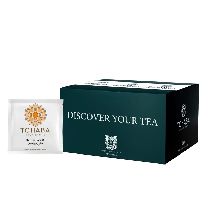 Tchaba Happy Forest - 100 Gram Loose Leaf / 100 Bio Sachets