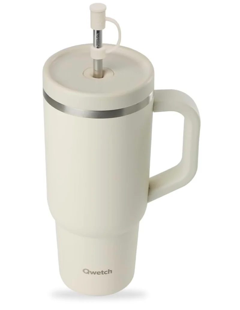 Travel cup isotherme 900ml inox sable - Qwetch