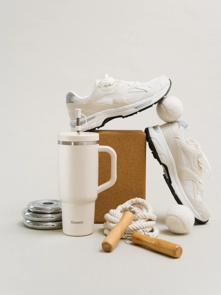 Travel cup isotherme 900ml inox sable - Qwetch