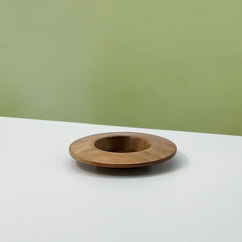 ORIGAMI Support pour Dripper en bois d'acacia