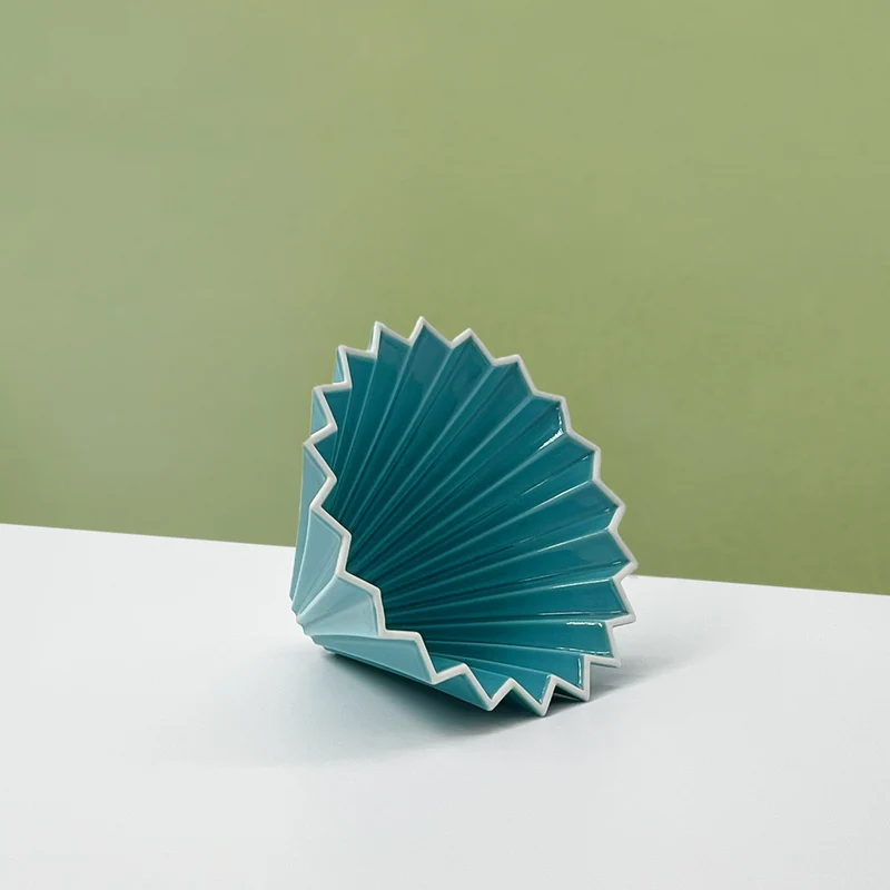 Dripper Origami Bleu Turquoise - M